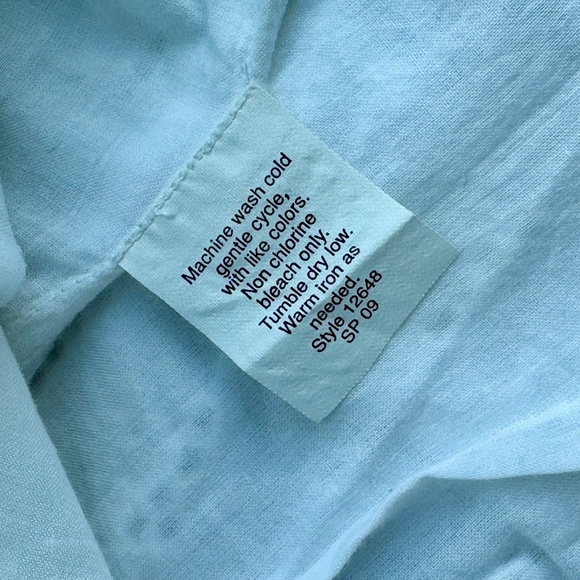 J.Crew White Eyelet Sleeveless Keyhole Back Ruffle Hem Halter Dress – Size 4 - Picture 5 of 11